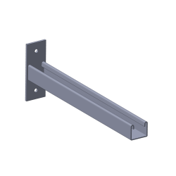 TOUGHMesh, Support, 4in Strut Wall Bracket, Stainless 304 TMA-SWB-04-S4